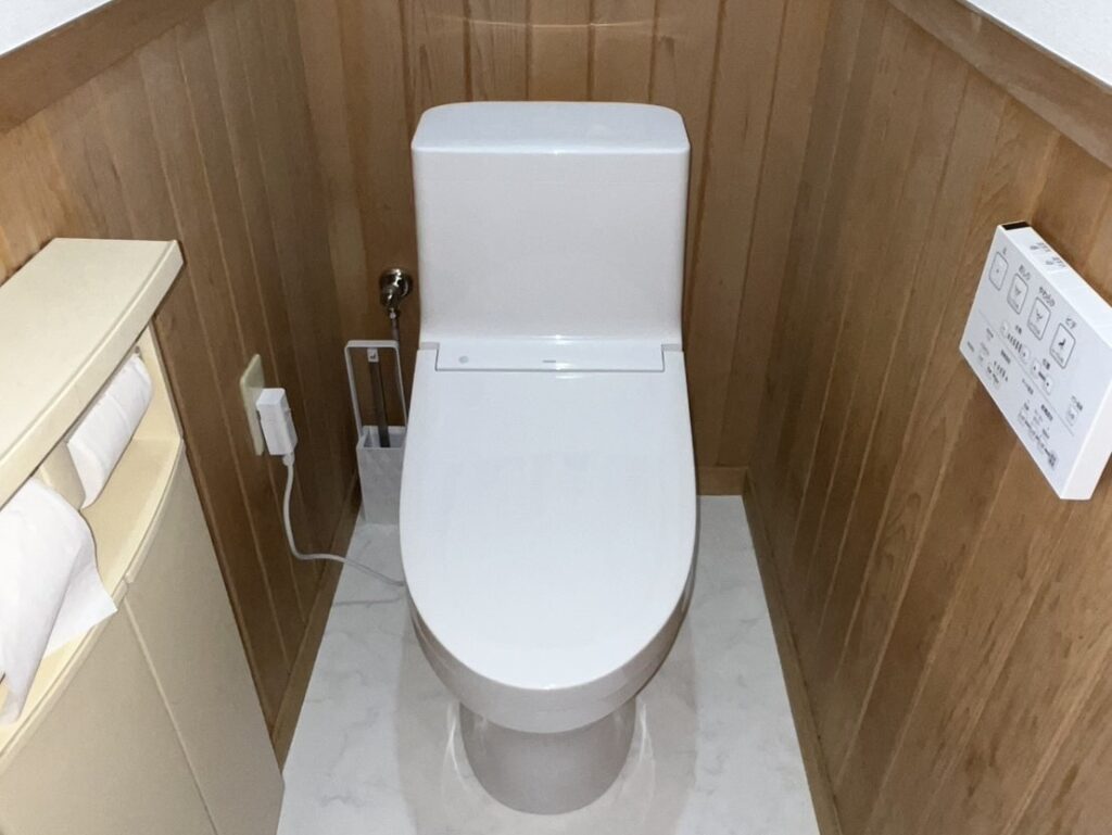 我孫子市トイレ交換後