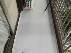 松戸市 ベランダ防水施工後