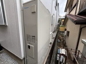柏市エコキュート交換後